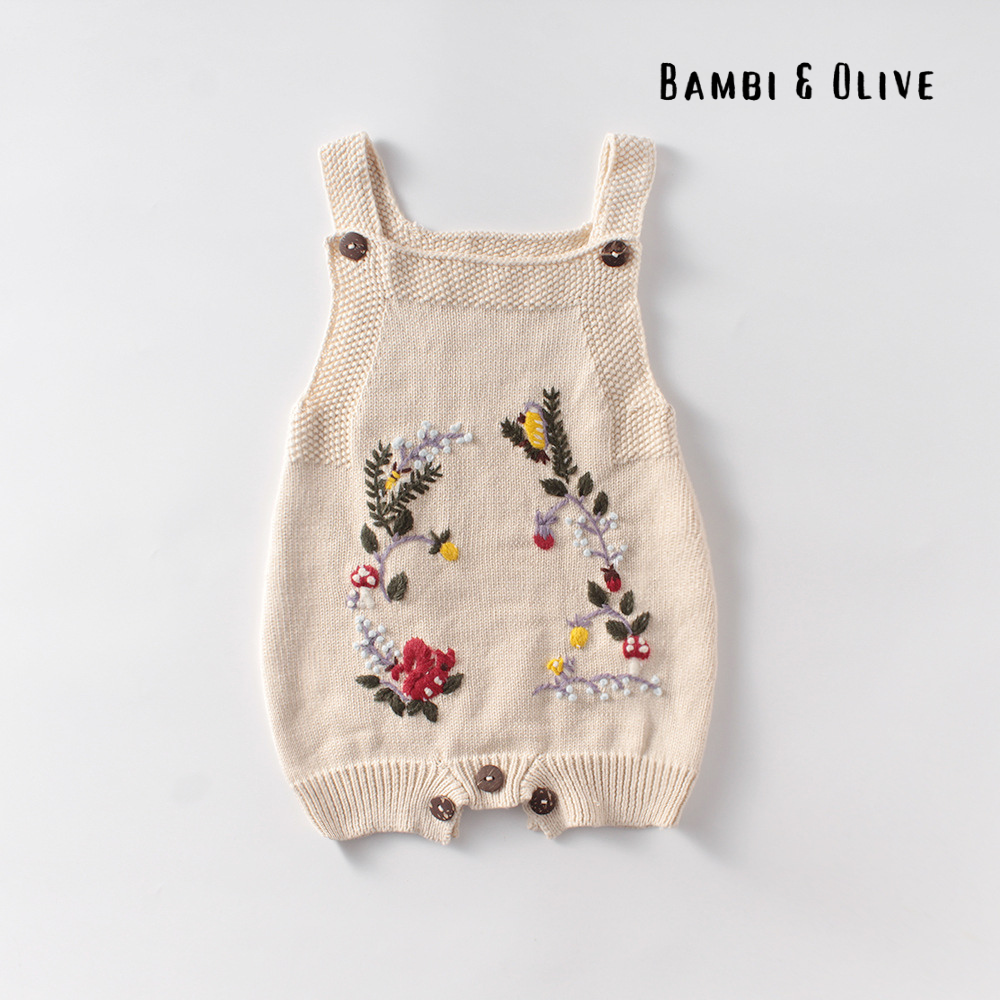 Bambi and Olive Romper
