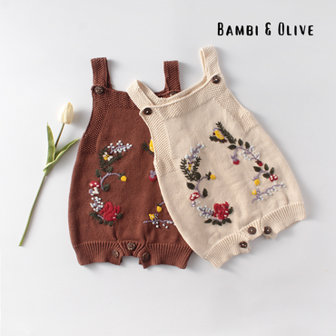 Bambi and Olive Romper